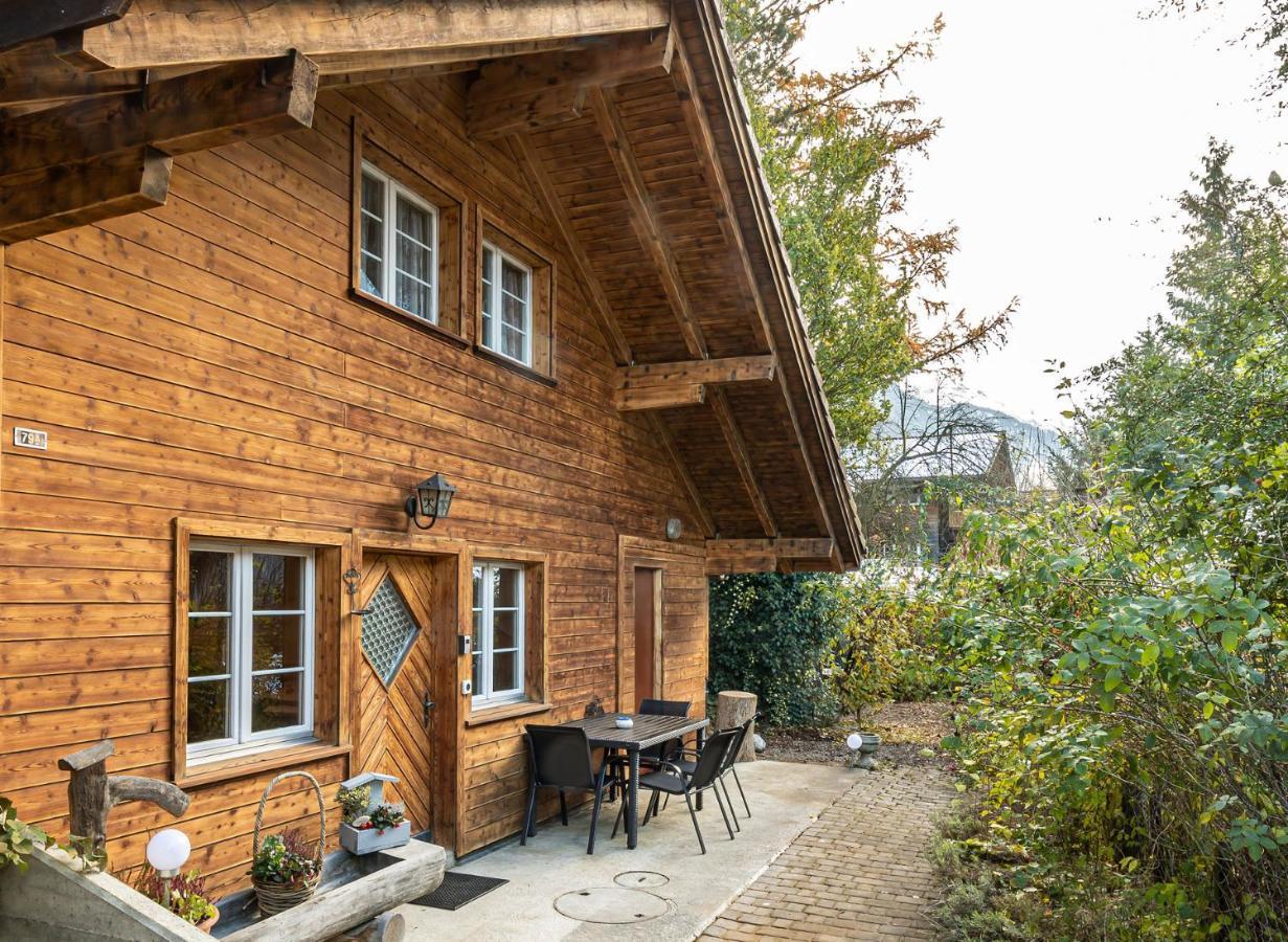 Chalet Waeschhuesli Near Interlaken, Grindelwald And Lauterbrunnen Gsteigwiler Eksteriør billede